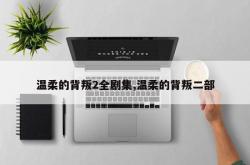 温柔的背叛2全剧集,温柔的背叛二部