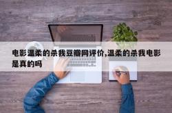 电影温柔的杀我豆瓣网评价,温柔的杀我电影是真的吗