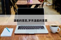 温柔的意思,岁月温柔的意思